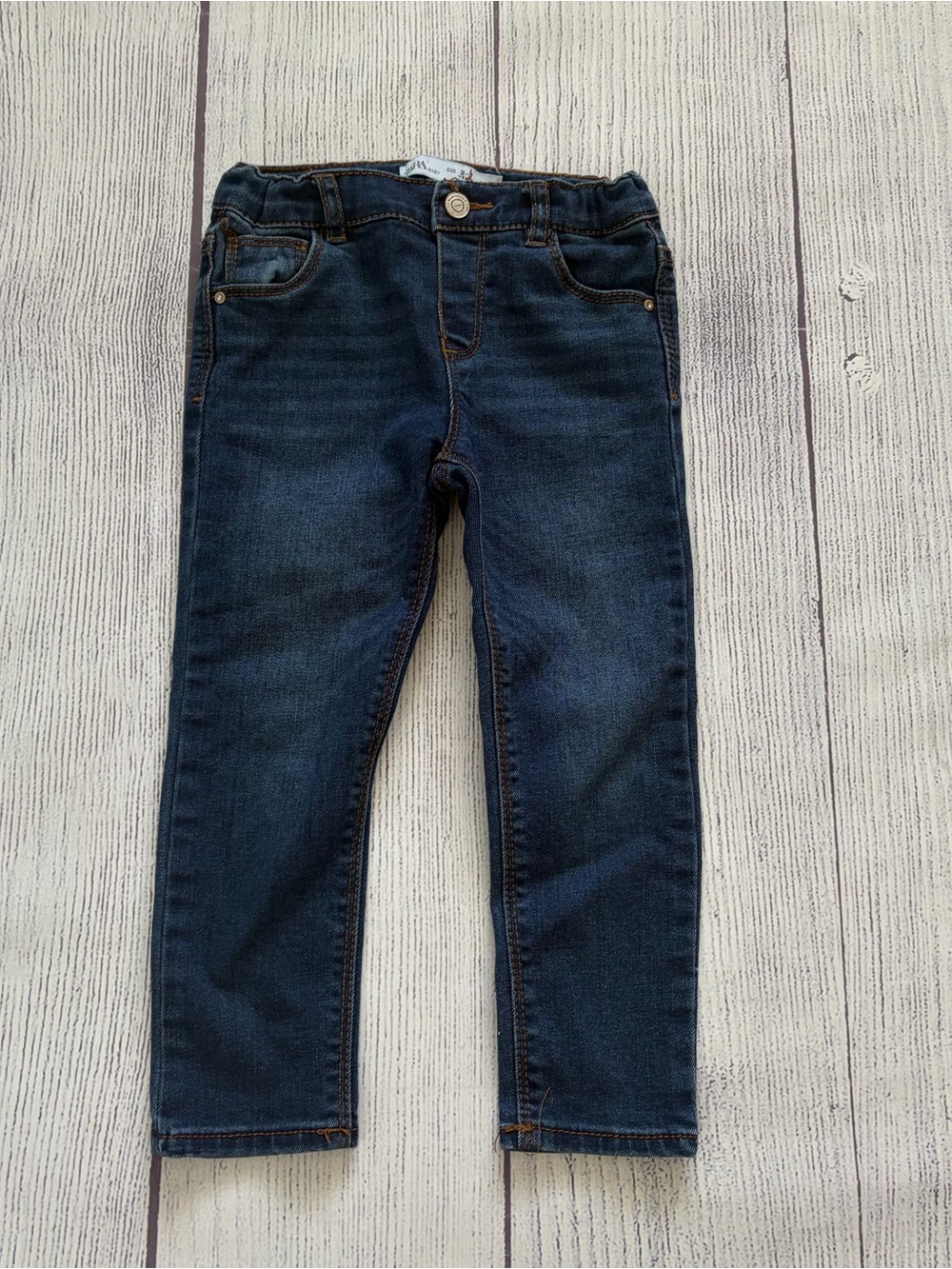 Zara Kids Dark Blue Denim Jeans Size 2-3 Years
